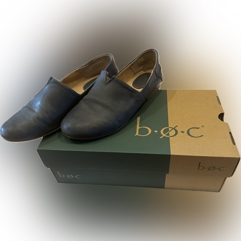 BOC | SUREE Blue slip-on flats